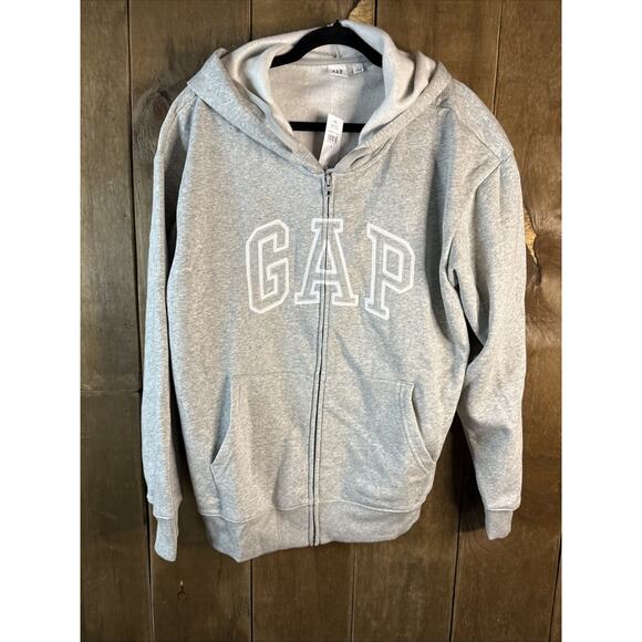 Gap, Grey, Hoodie, Large - Picture 1 of 5